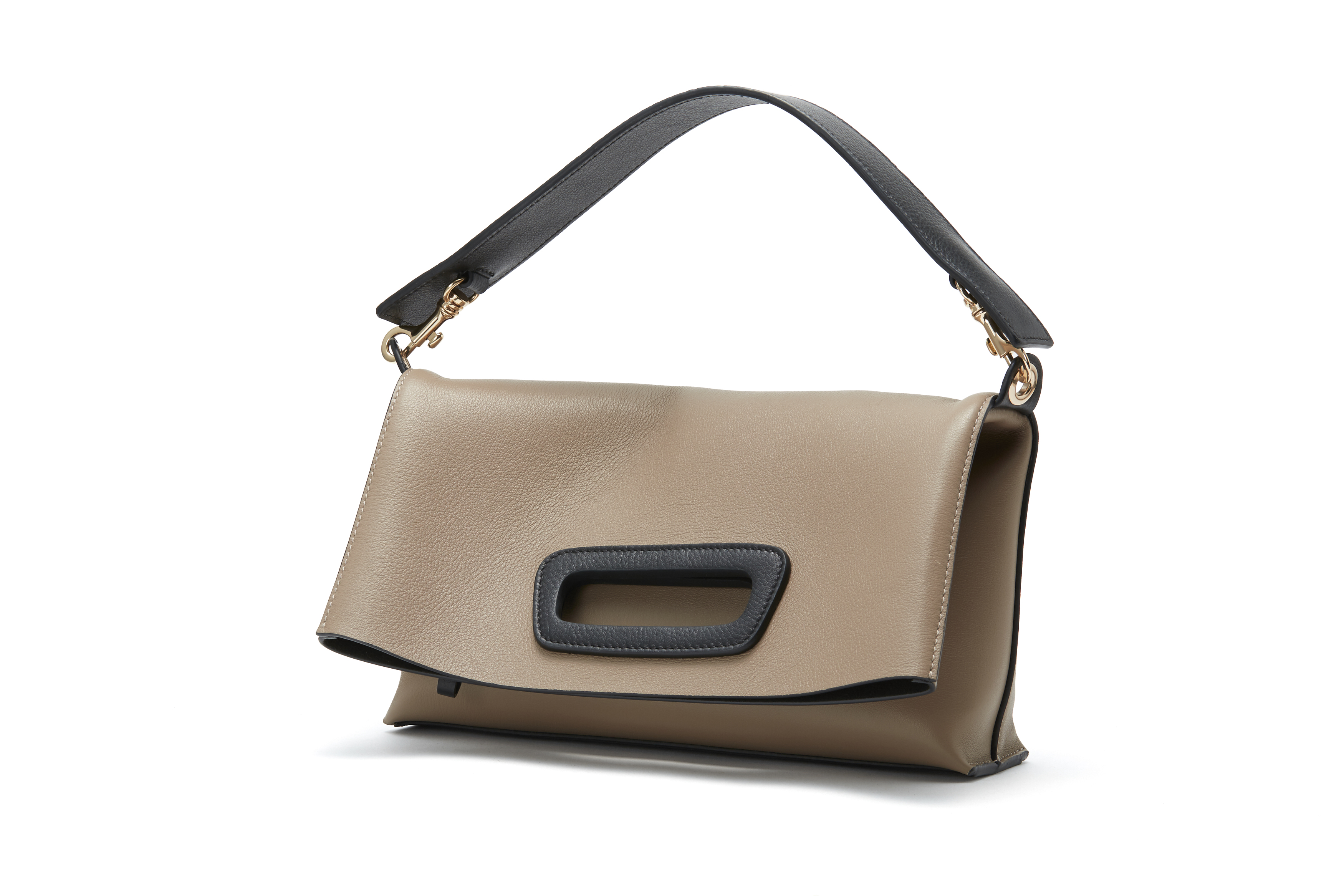 PELLICO BAG PI18-5032 ANELLI FOLDED MINI / TAUPE