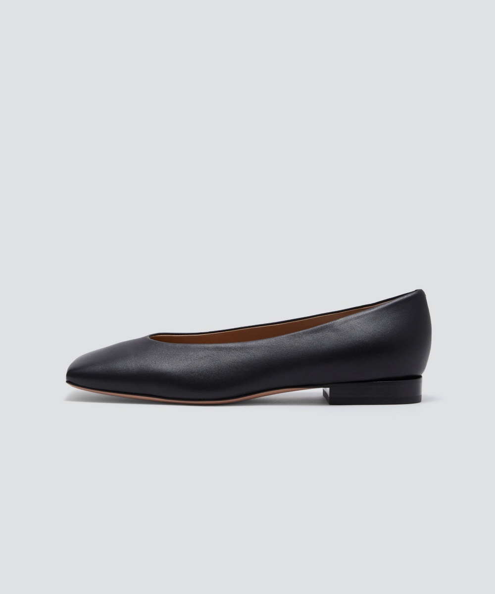 COMETA 1.5cm パンプス BLACK