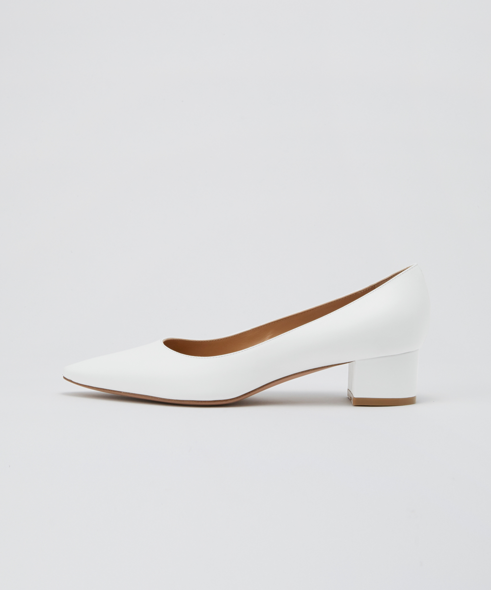 NEBI 3.5㎝ パンプス BRIGHT WHITE