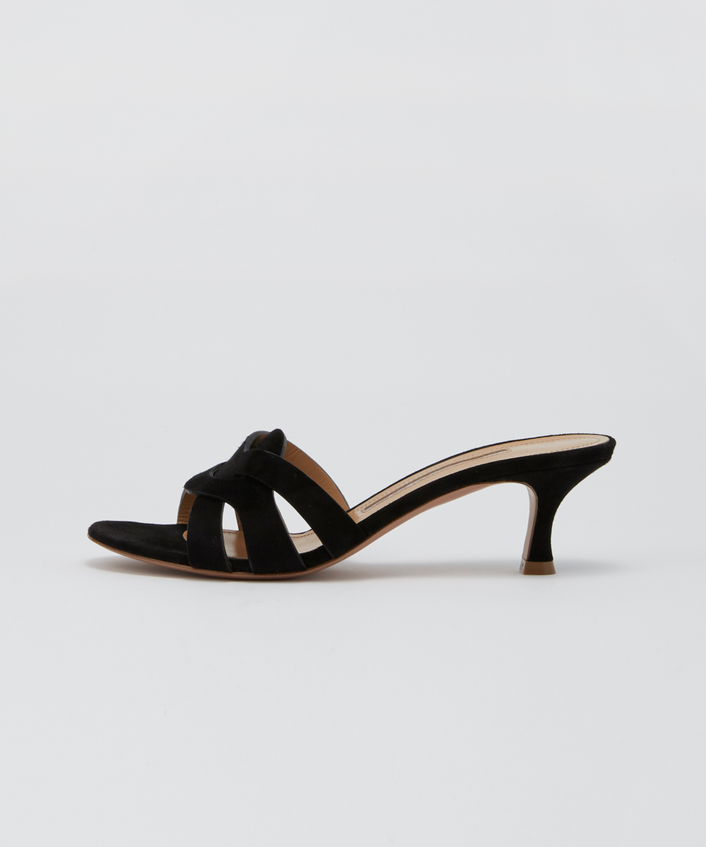 SAMI 5.0cm サンダル BLACK
