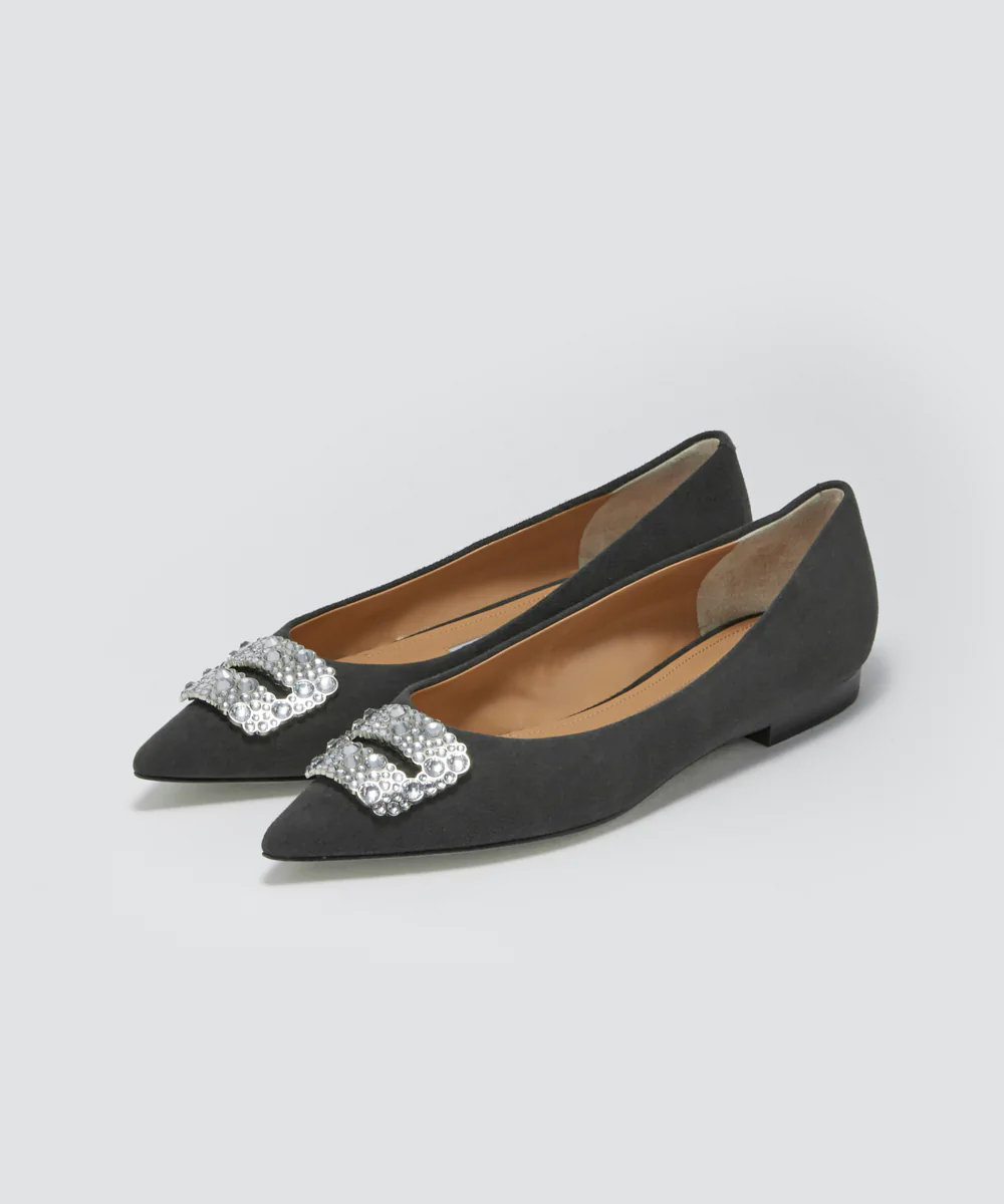ANIMA アネッリフィッビア パンプス 1.0CM CHACOAL GREY