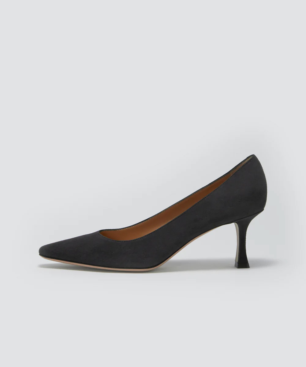 VENERE 6.5cm パンプス CHACOAL GREY