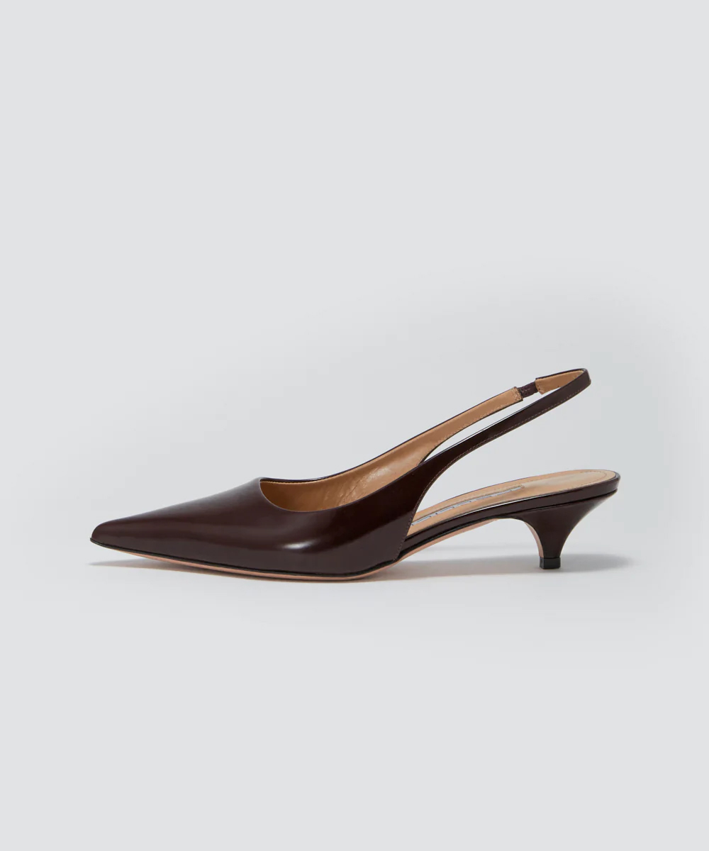 CUORE 3.5cm パンプス MAROON