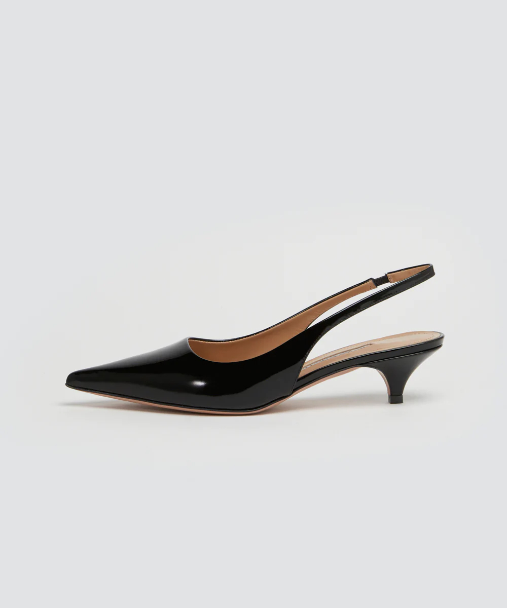 CUORE 3.5cm パンプス BLACK