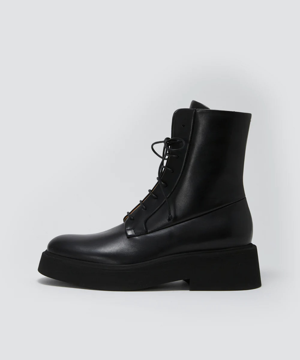 FANTE 2.0CM ショートブーツ BLACK