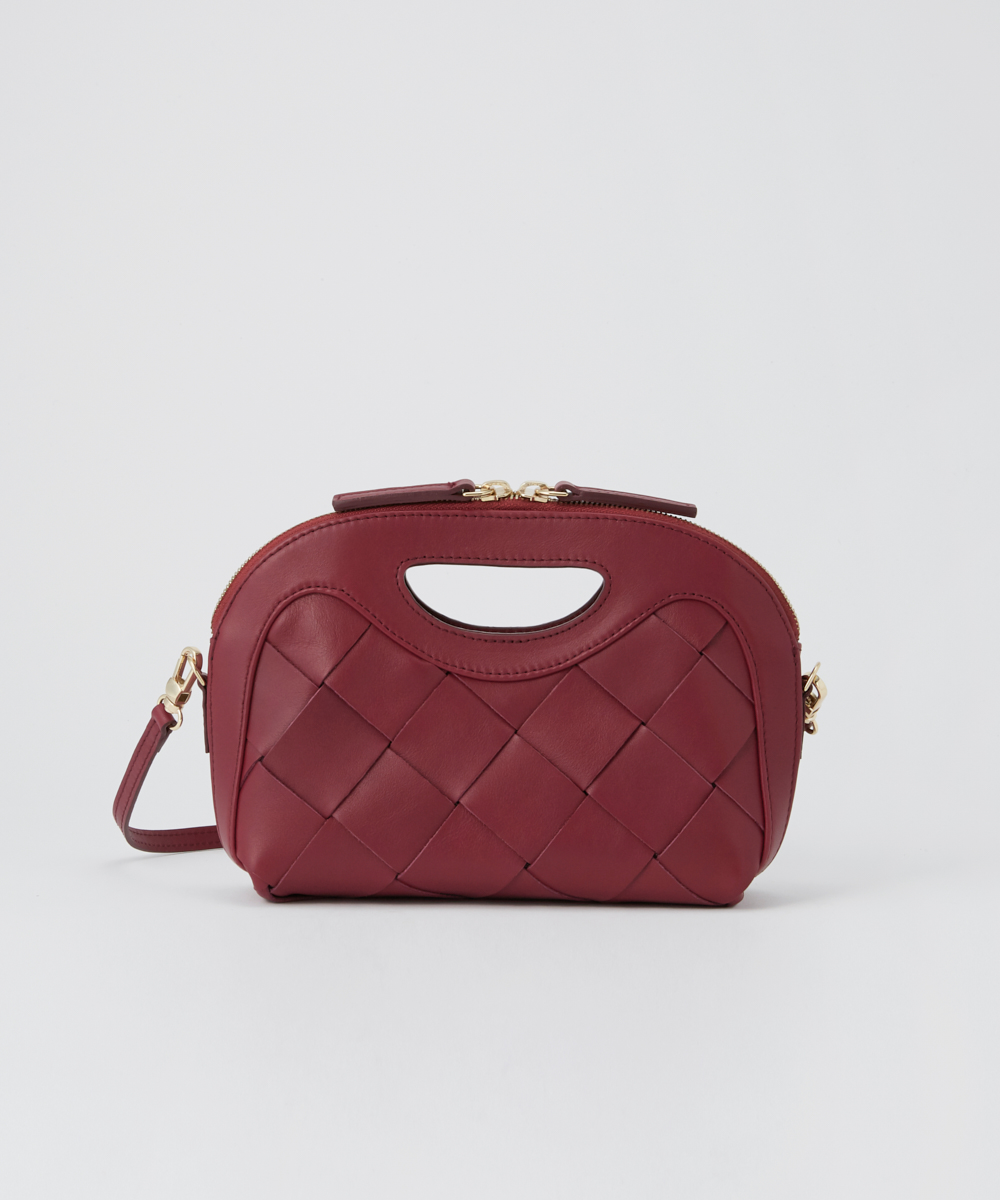 ANELLI イントレチャート MINIME バッグ GARNET