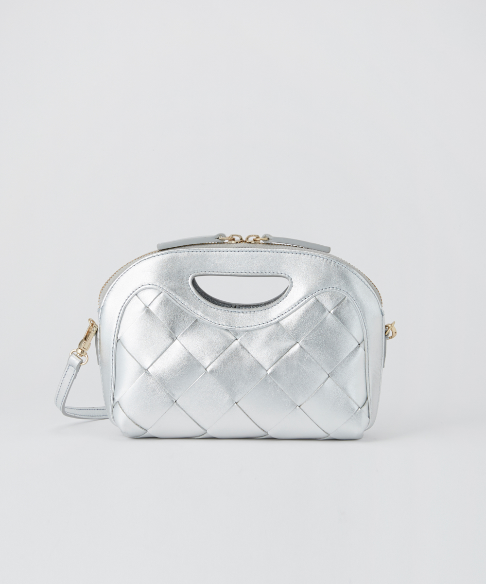 ANELLI イントレチャート MINIME バッグ SILVER