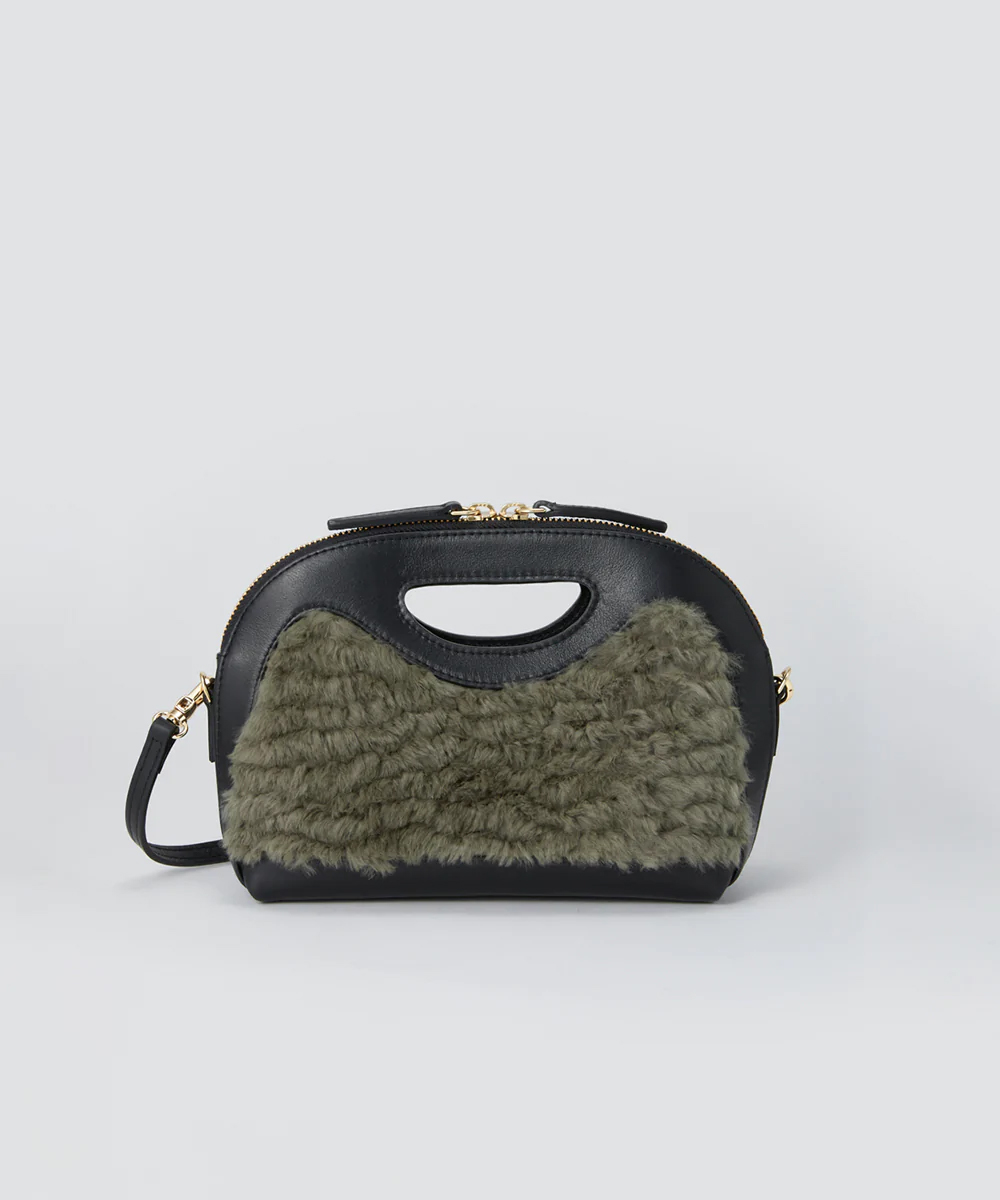 ANELLI チェスト MINIME バッグ KHAKI/BLACK