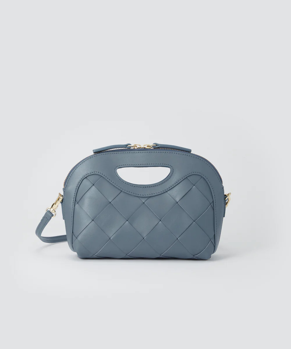 ANELLI INTRECCIATO MINIME バッグ CYAN BLUE