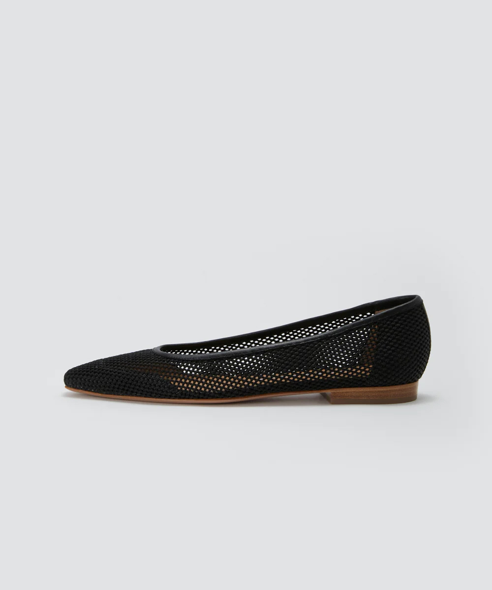 VENERE メッシュ パンプス 1.0CM BLACK