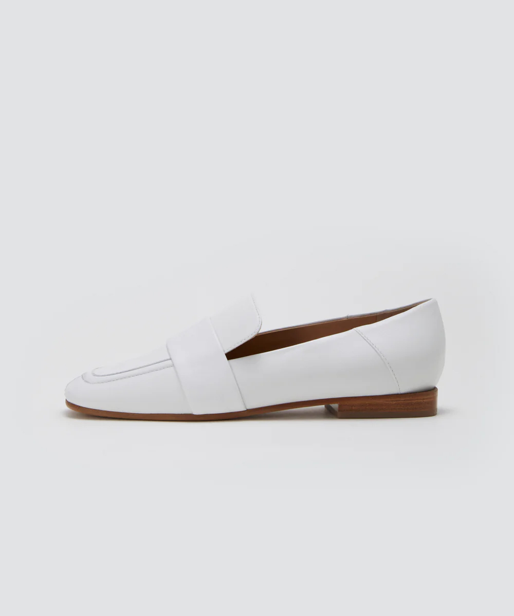CLIO パフィー ローファー 1.0CM WHITE