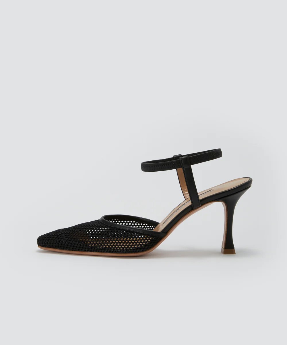 VENERE パンプス メッシュ 8.0CM BLACK