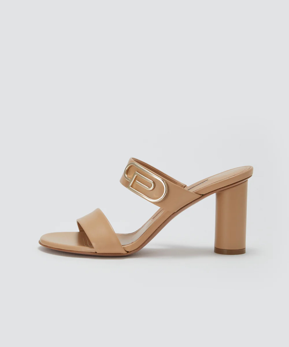 SOLE コネッソ ペリーコ サンダル 8.0CM BUTTER MILK