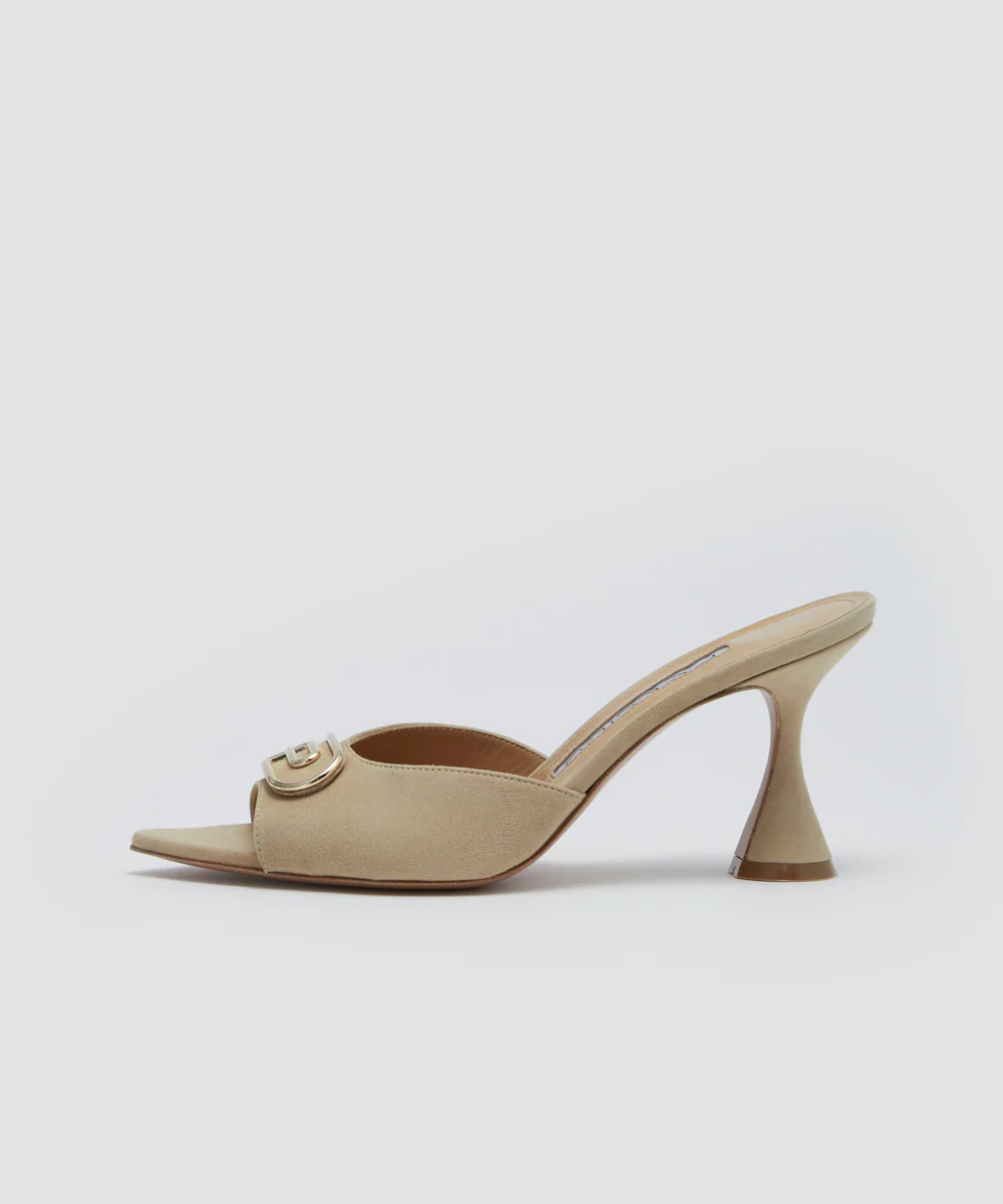 MARINE コネッソ ペリーコ サンダル 8.0CM BEIGE