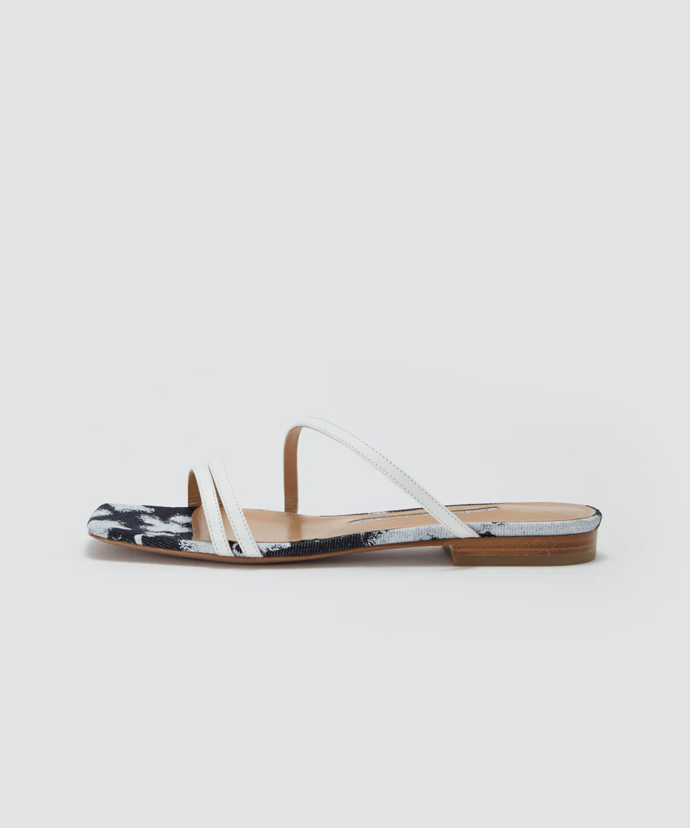 STELLA サンダル 1.0CM NAVY/WHITE