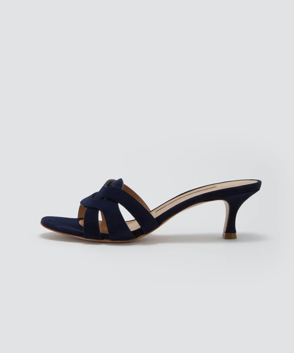 SAMI レガータ サンダル 5.0CM NAVY