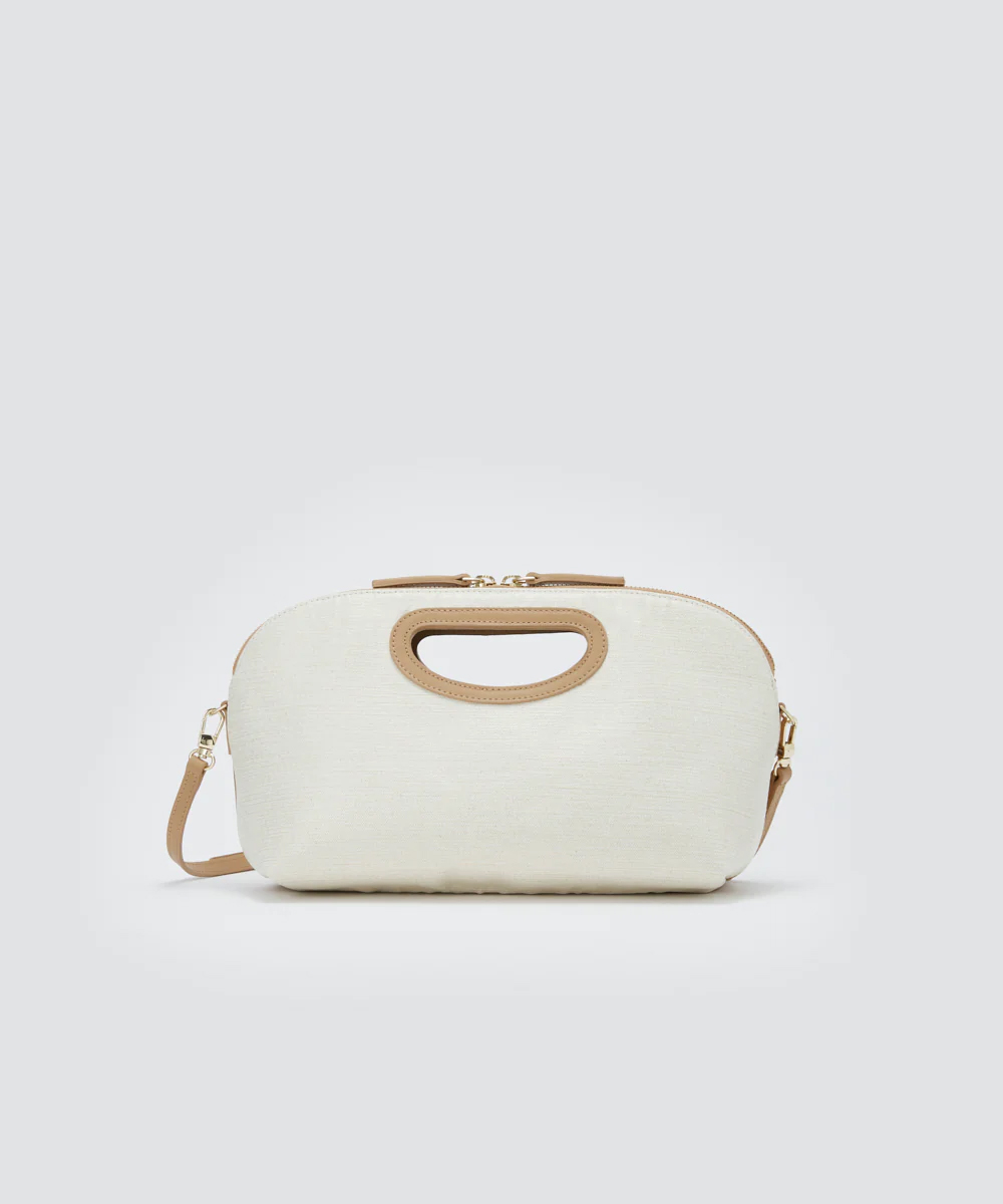 ANELLI REVERSE MINI バッグ NATURAL/CAPPUCCINO