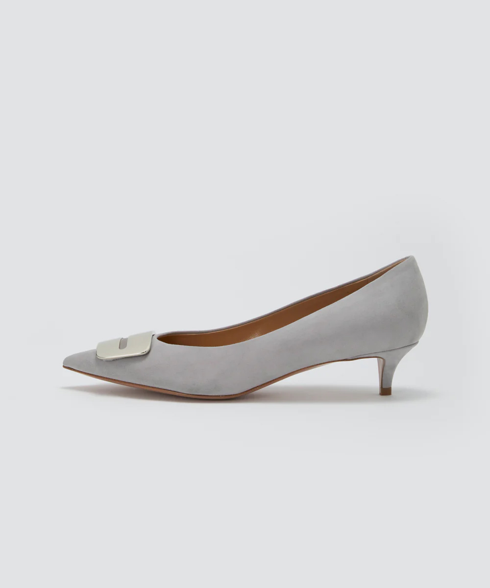 ANIMA アネッリフィッビア パンプス 3.5CM LIGHT GREY