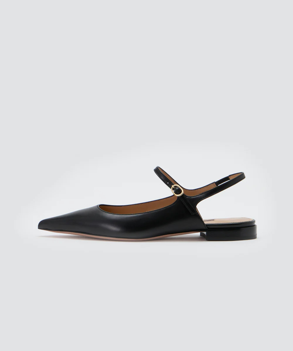CUORE バックスリング パンプス 1.0CM BLACK