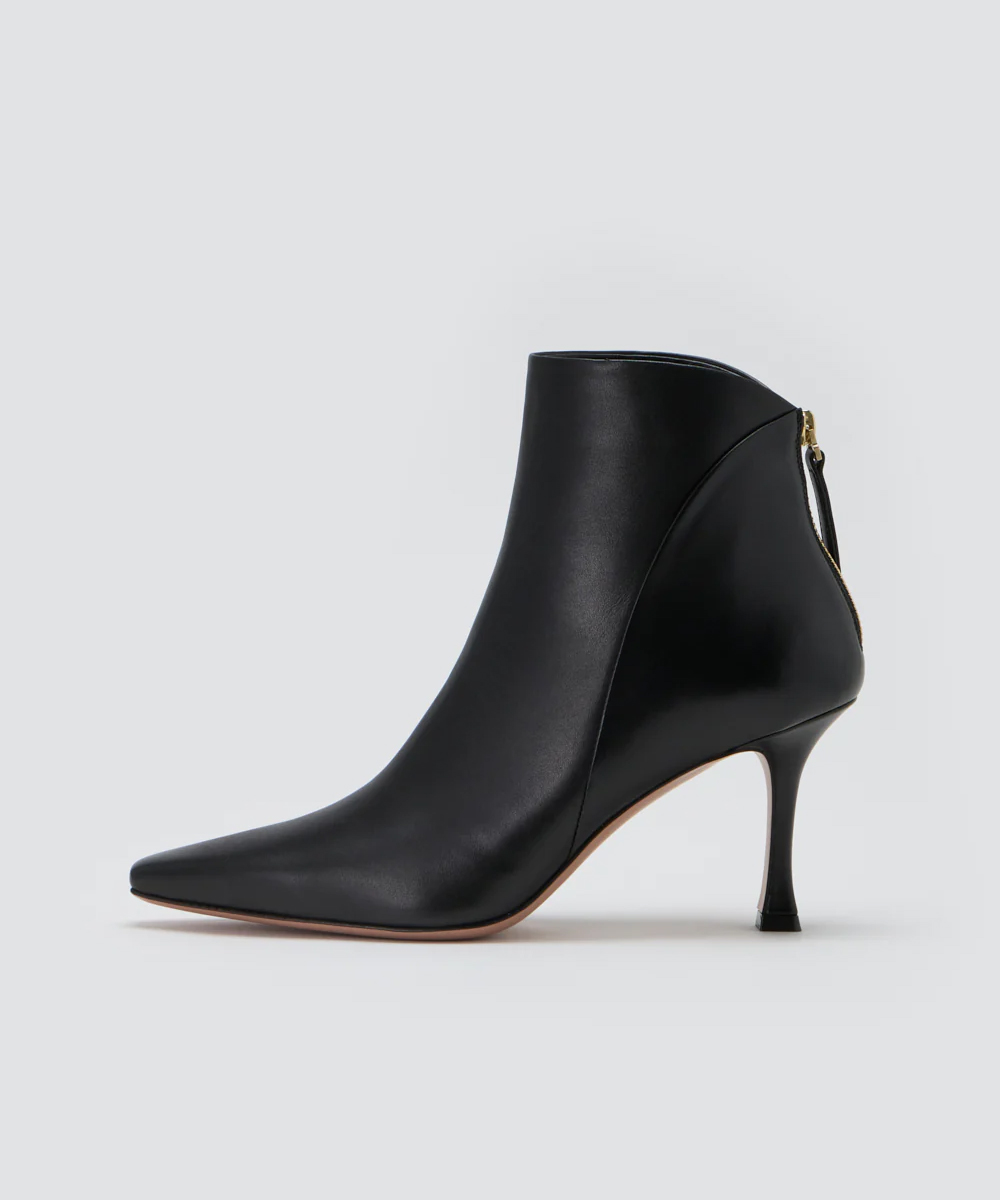 VENERE ショートブーツ 8.0CM BLACK