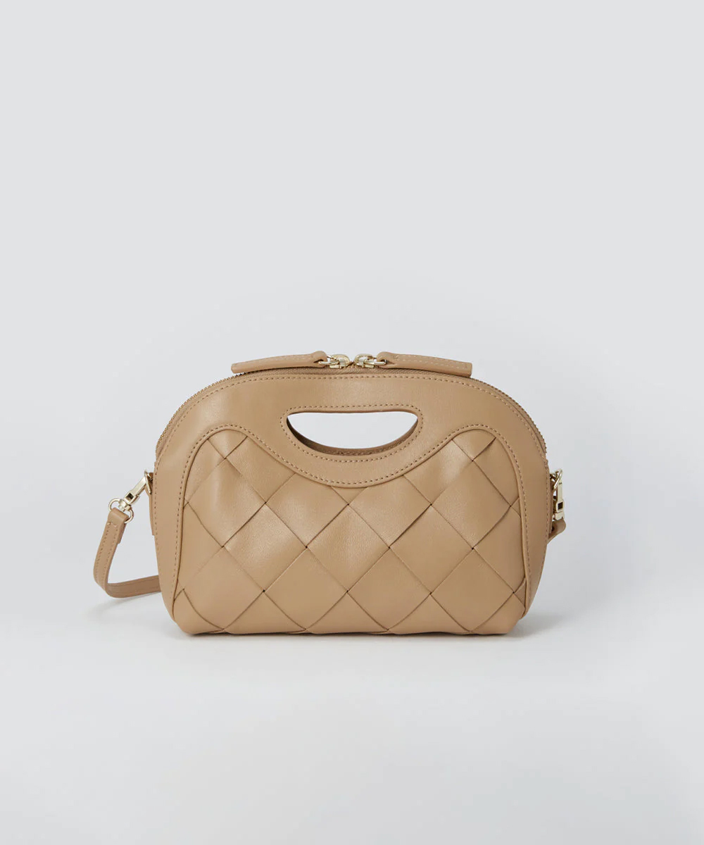 ANELLI INTRECCIATO MINIME バッグ CAPPUCCINO