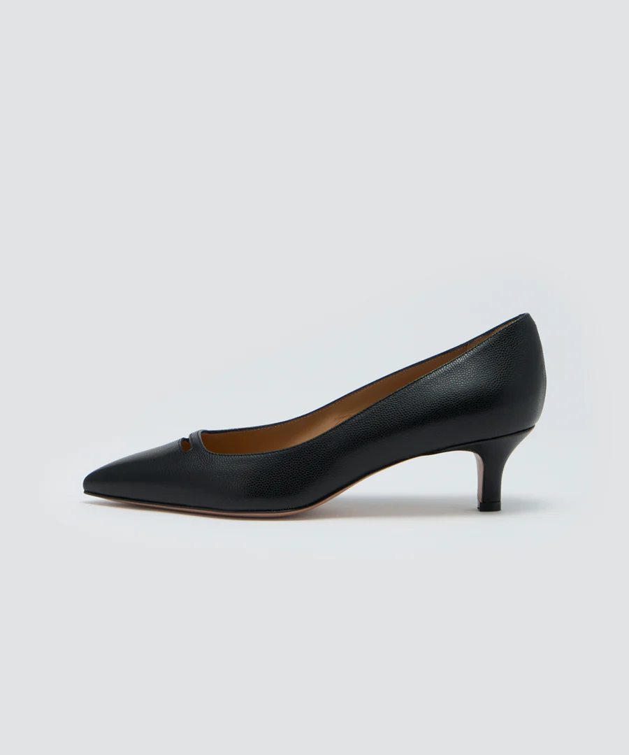 ANDREA アネッリ キャビア パンプス 4.5CM BLACK