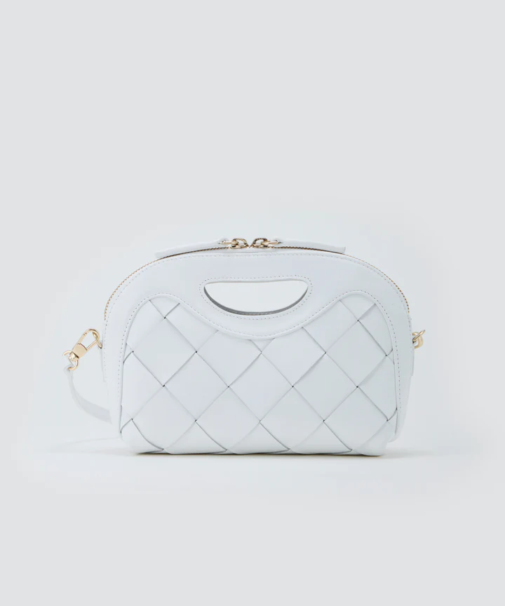 ANELLI INTRECCIATO MINIME バッグ WHITE