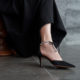 Demure and classy “Ankle Strap Shoes”