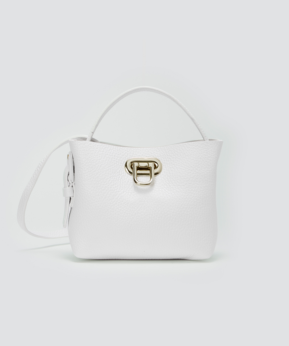 ANELLI TURNLOCK バッグ WHITE