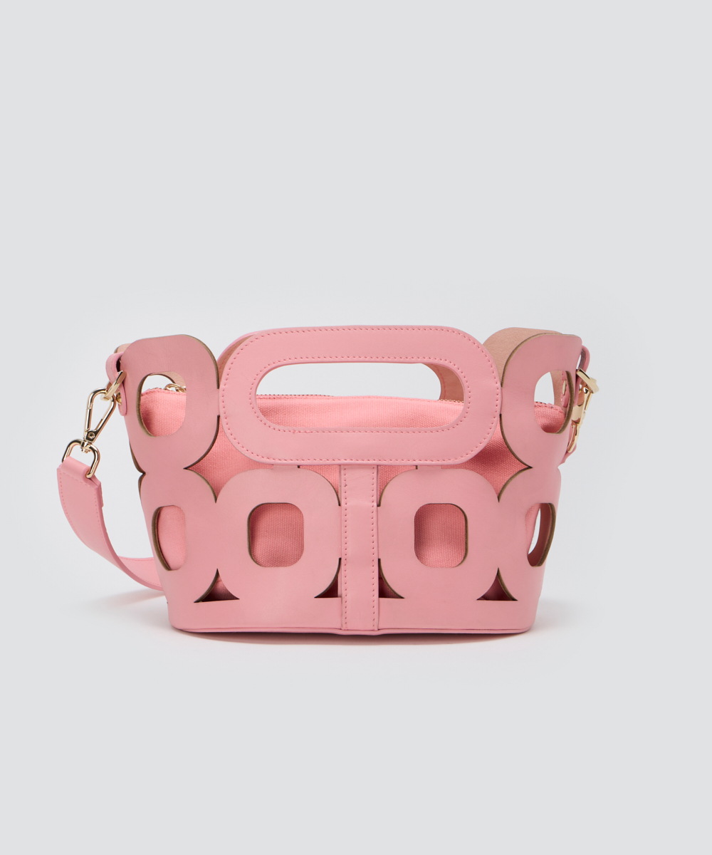 NEW ANELLI HANDLES MINI バッグ PEACH