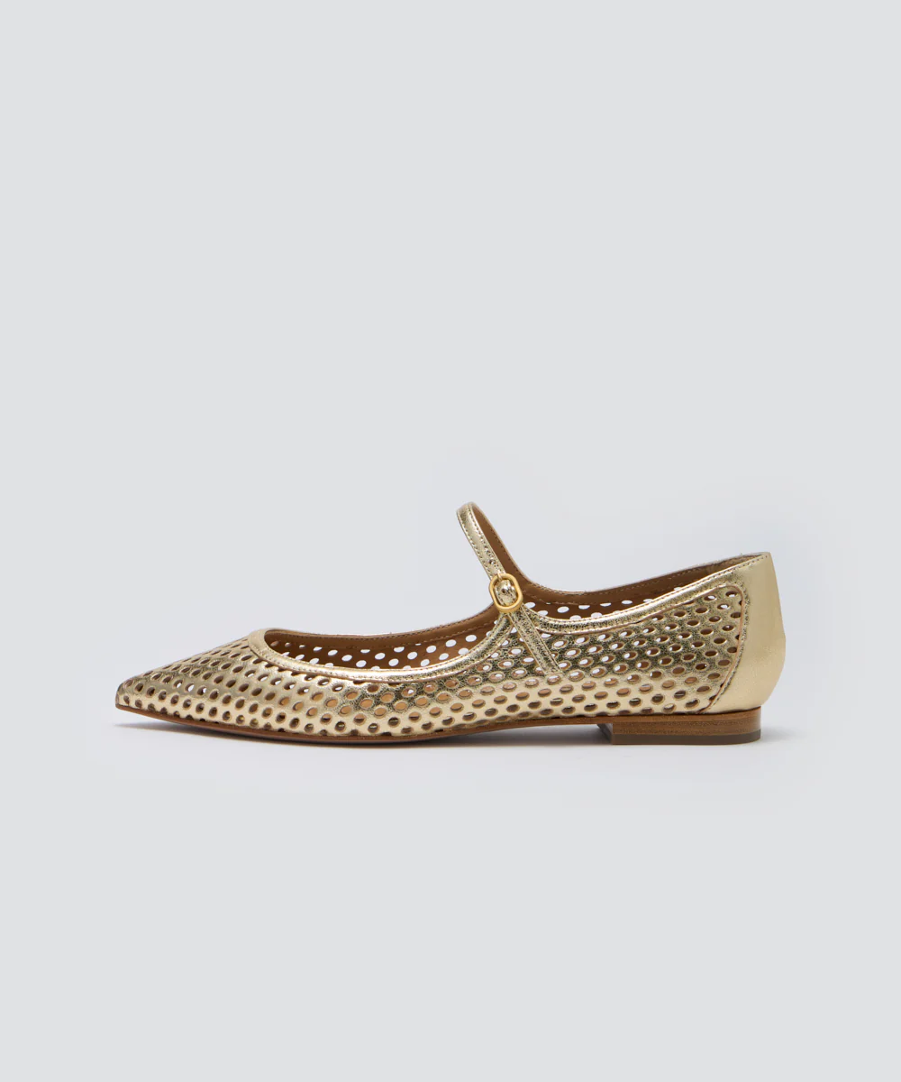 ANDREA メリージェーン パンプス 1.0cm GOLD