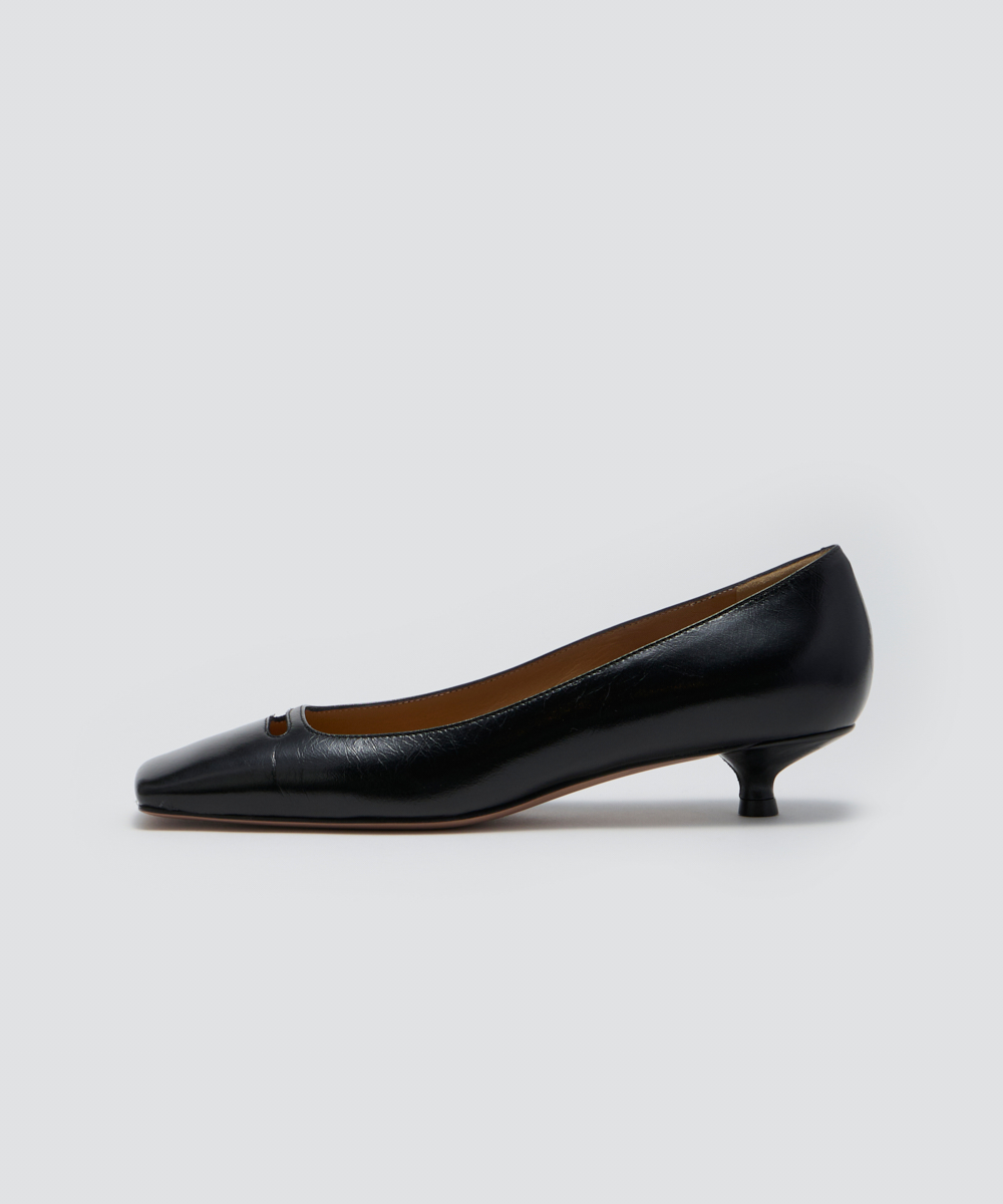 NORA アネッリ パンプス 3.0cm BLACK