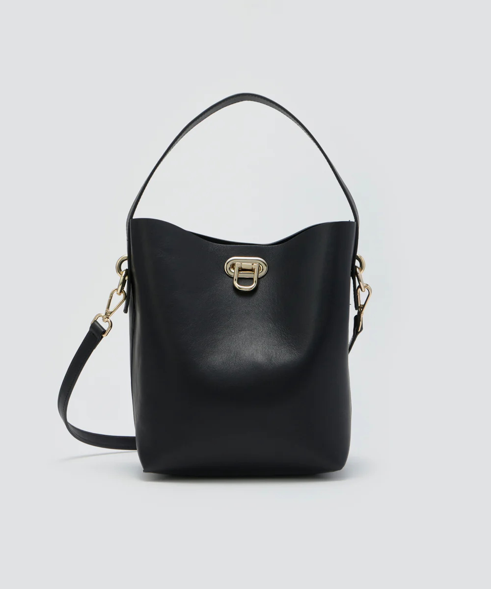 ANELLI TURNLOCK GRANDE バッグ BLACK