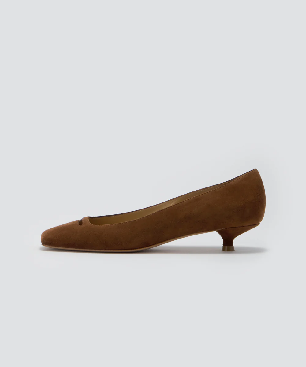 NORA アネッリ パンプス 3.0cm BROWN