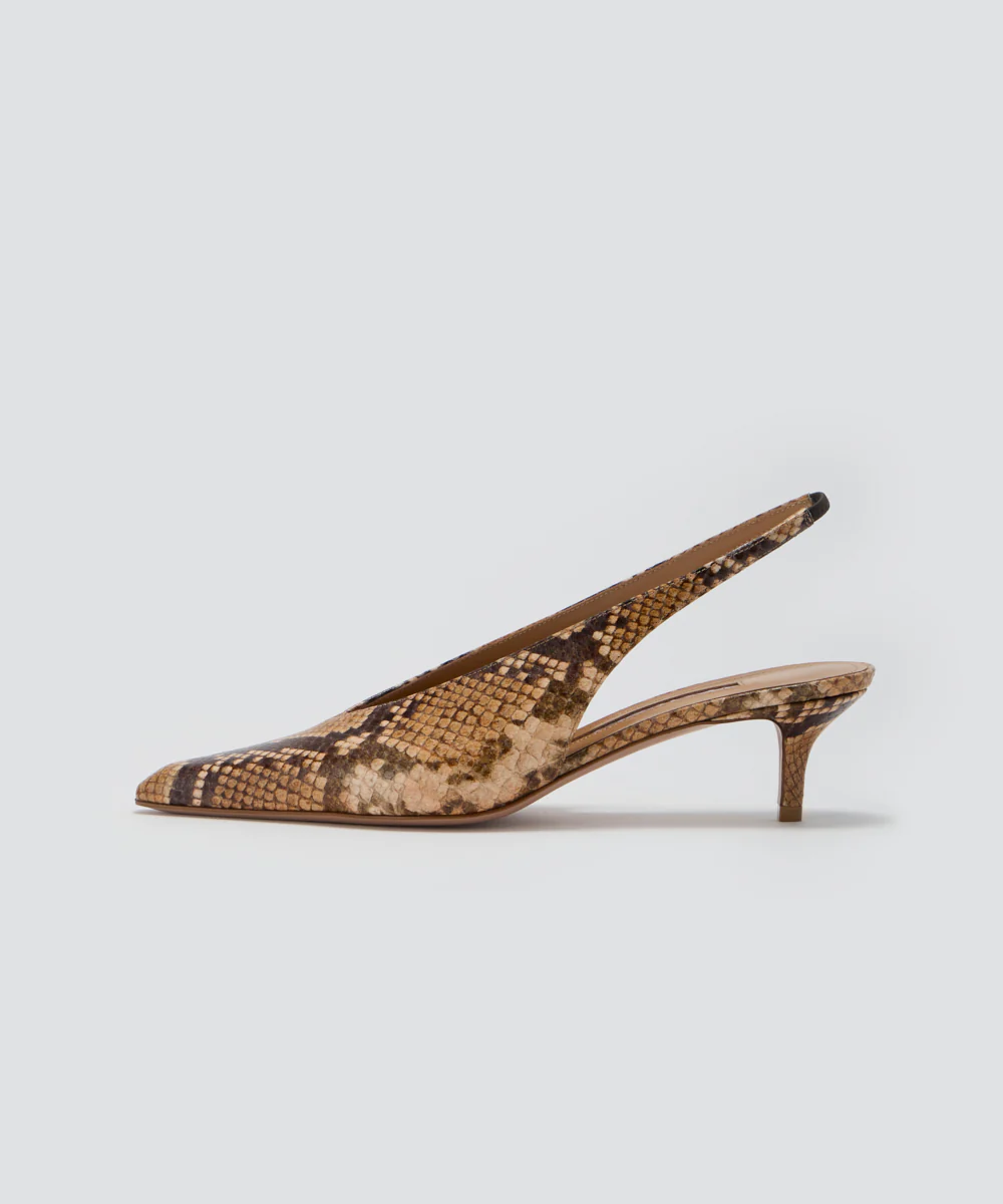 VIOLA バックスリング パンプス 5.0cm PYTHON
