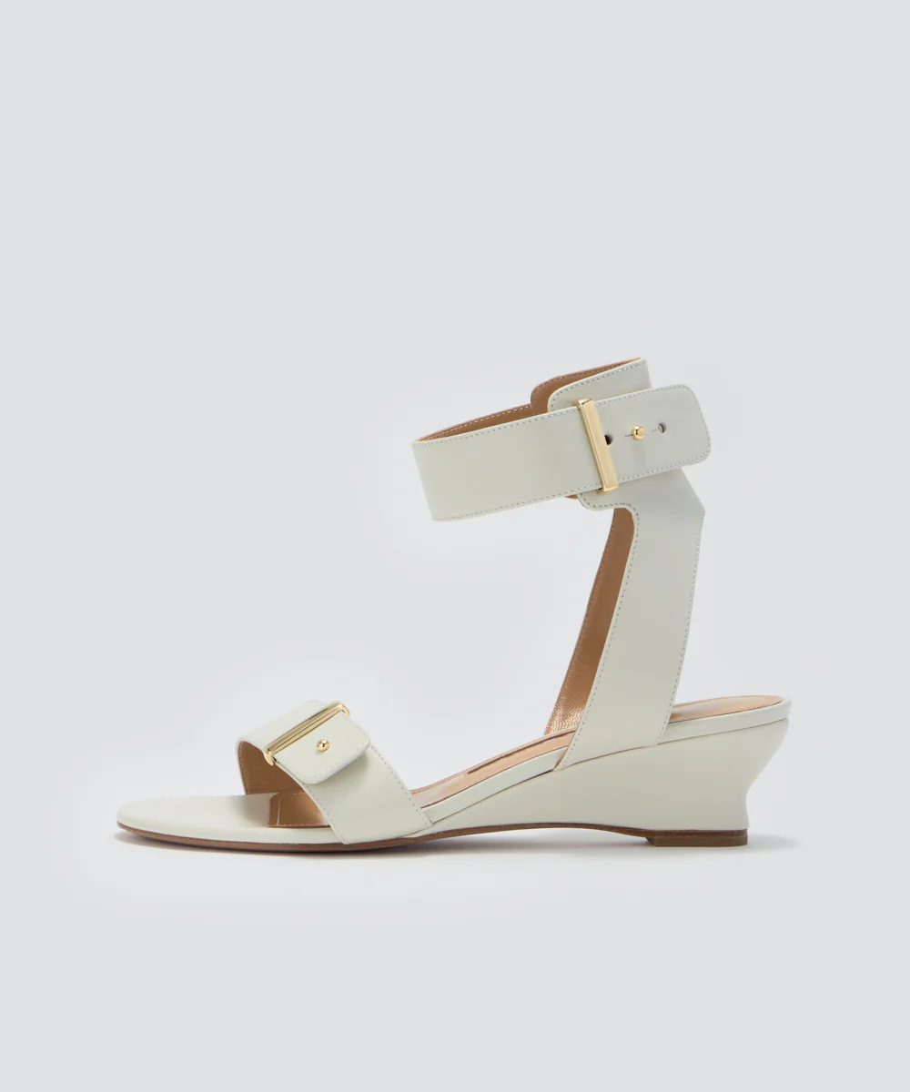 DARI ウェッジソール サンダル 4.0cm OFF WHITE